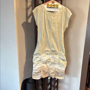 Light Green Cap Sleeve Dress